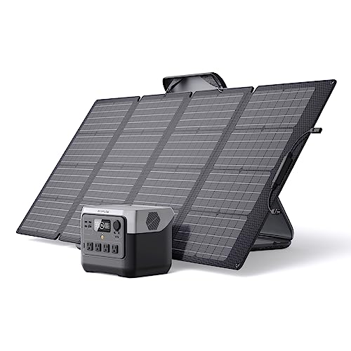 EF ECOFLOW Solar Generator RIVER 2 Pro Bundle