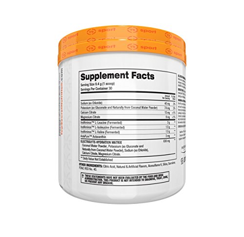 Top Secret Nutrition BCAA Re-Igniter Amino Supplement, Cherry