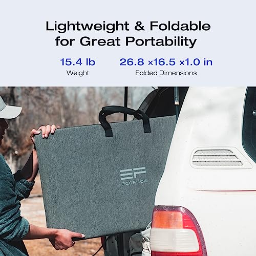EF ECOFLOW 160W Portable Foldable Solar Charger
