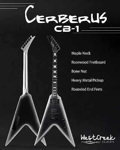 WestCreek CERBERUS Electric Guitar for Heavy Metal VIPs