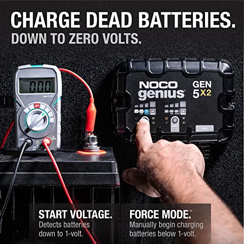NOCO Genius GEN5X2 Smart Marine Battery Charger