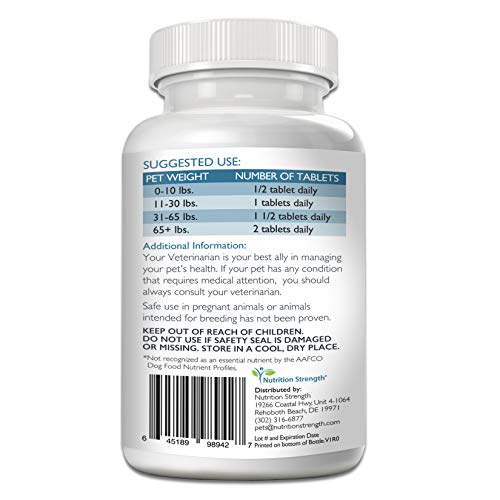 Dog Eye Care Daily Supplement with Antioxidants, Vitamins