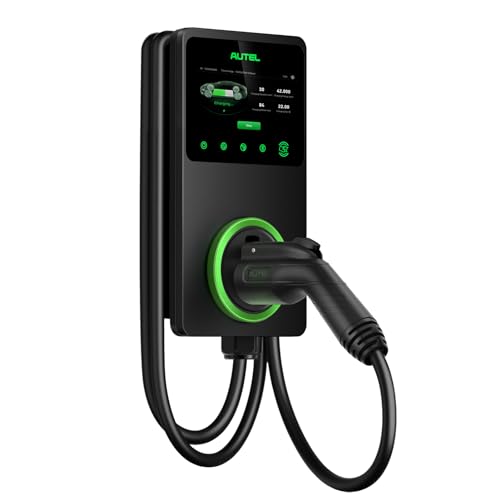 Autel Smart Electric Vehicle Charger, 50 Amp Wi-Fi