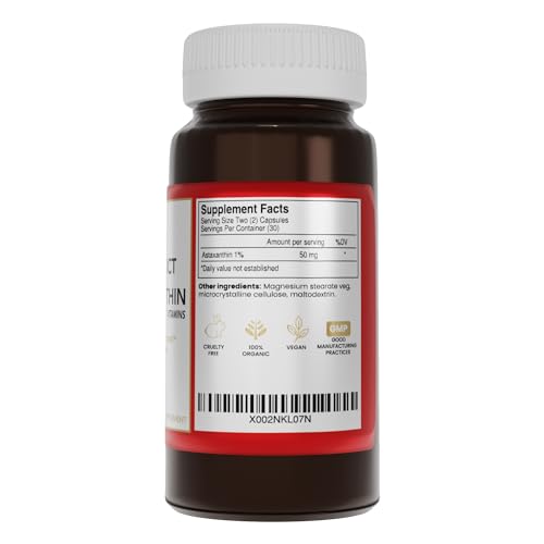 TRULA VICT Astaxanthin Capsules - Premium Antioxidant Support