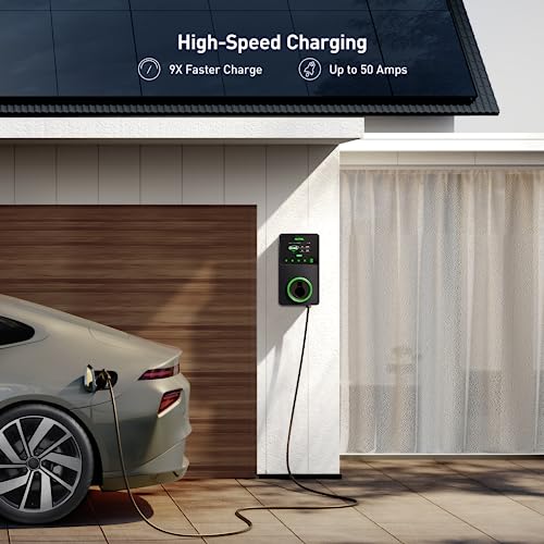 Autel Smart Electric Vehicle Charger, 50 Amp Wi-Fi