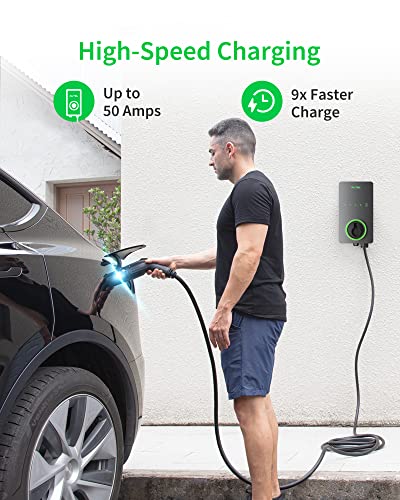 Autel Home Level 2 EV Charger 50A, Wi-Fi