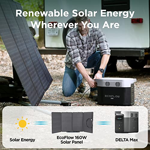 EF ECOFLOW Solar Generator DELTA Max with 160W Panel