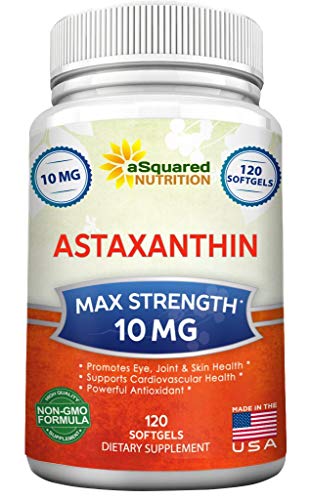 aSquared Nutrition Astaxanthin Pills - Pure Energy - Max Strength