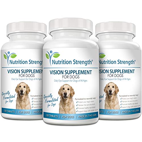 Dog Eye Care Daily Supplement with Antioxidants, Vitamins