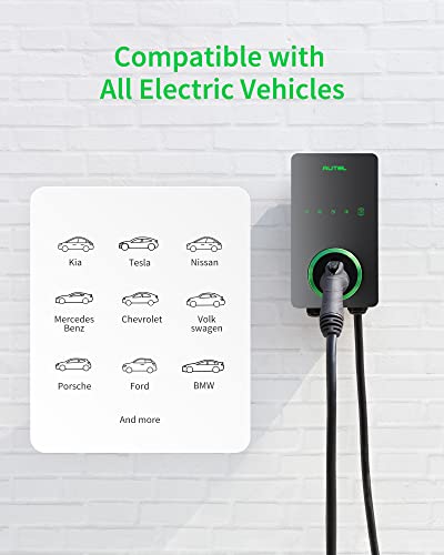 Autel Home Level 2 EV Charger 50A, Wi-Fi