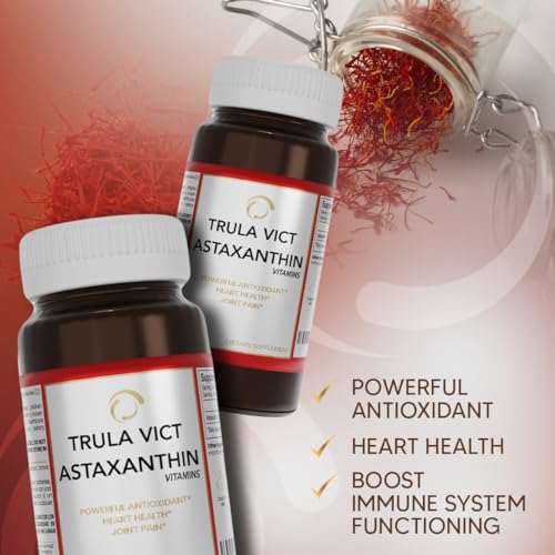 TRULA VICT Astaxanthin Capsules - Premium Antioxidant Support