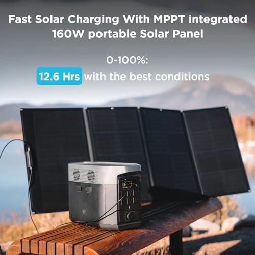 EF ECOFLOW Solar Generator DELTA Max with 160W Panel