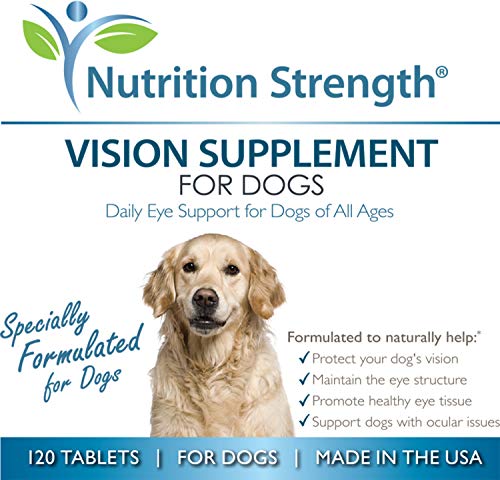 Dog Eye Care Daily Supplement with Antioxidants, Vitamins