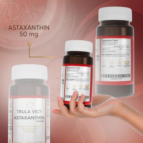 TRULA VICT Astaxanthin Capsules - Premium Antioxidant Support