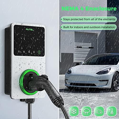 Autel Smart EV Charger 50Amp, Level 2, Wi-Fi