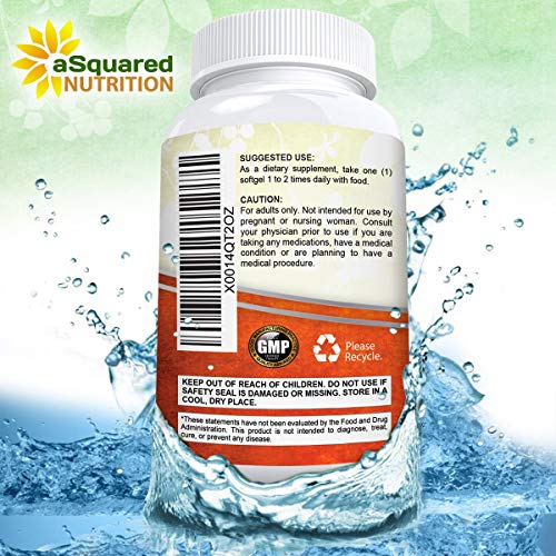 aSquared Nutrition Astaxanthin Pills - Pure Energy - Max Strength