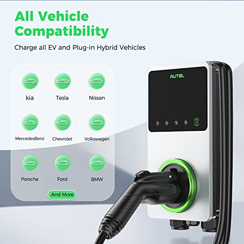 Autel Smart EV Charger 50Amp, Level 2, Wi-Fi
