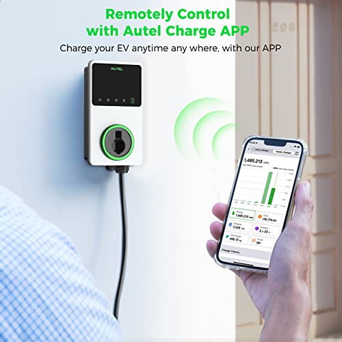 Autel Smart EV Charger 50Amp, Level 2, Wi-Fi