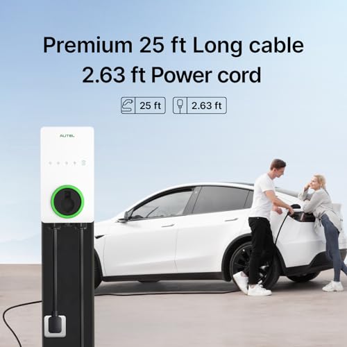 Autel Home Level 2 EV Charger - 40Amp, 240V