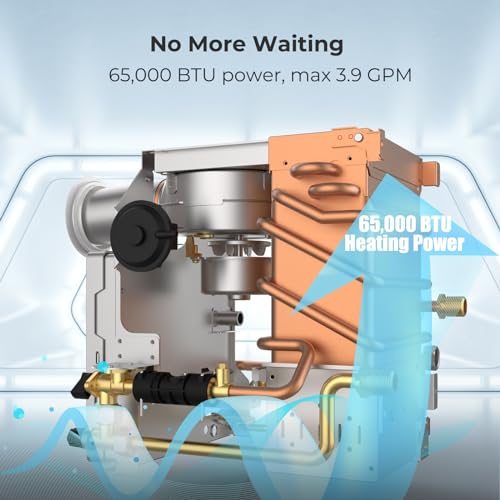 VIP Smart CAMPLUX Tankless Water Heater for RV