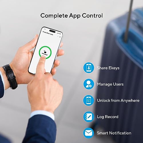 Smart Lock with Fingerprint ID & Z-Wave Technology