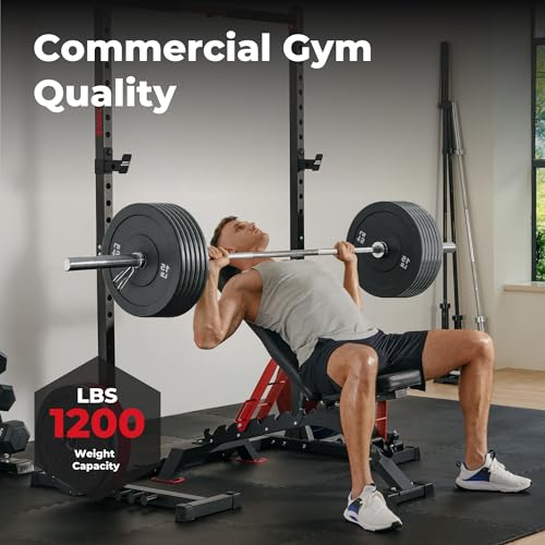 FLYBIRD 1200LBS Weight Capacity Strength Training Adjustable Bench