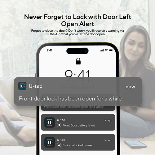 Smart Lock with Fingerprint ID & Z-Wave Technology