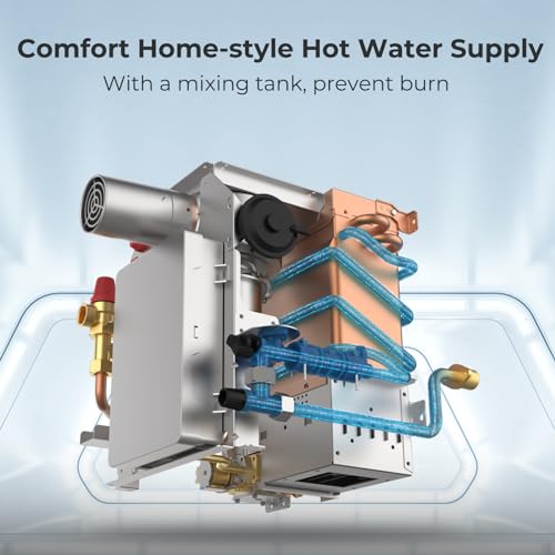 VIP Smart CAMPLUX Tankless Water Heater for RV