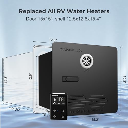 VIP Smart CAMPLUX Tankless Water Heater for RV