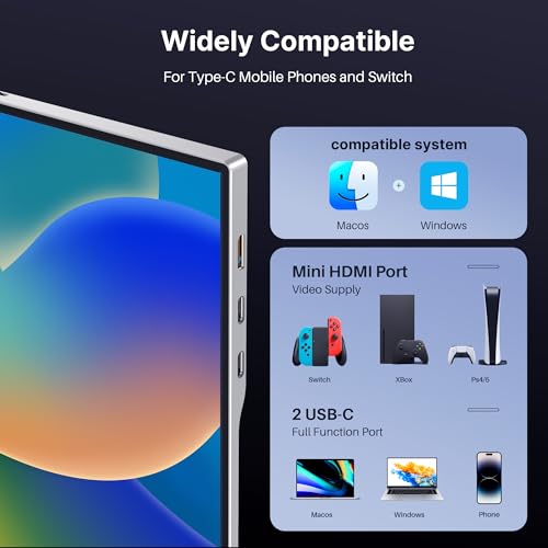 Luxury Triple Monitor Extender | Bezel-Free Portable 14