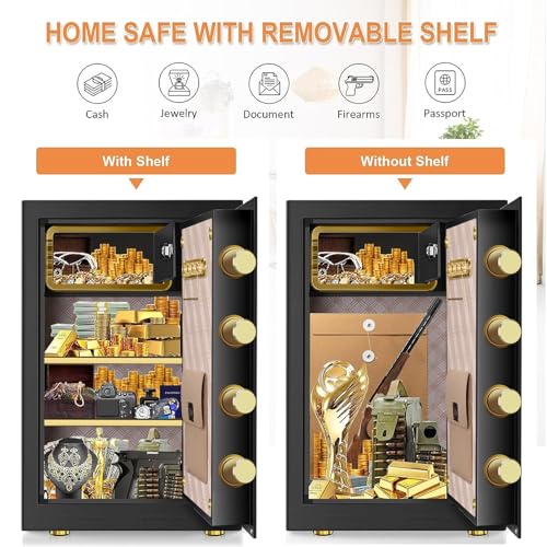 Heavy Duty Home Safe with Digital Security Box