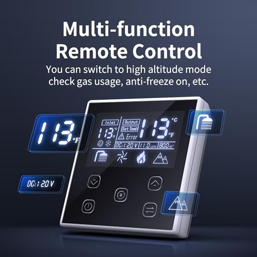 65,000 BTU RV Tankless Water Heater, High Altitude