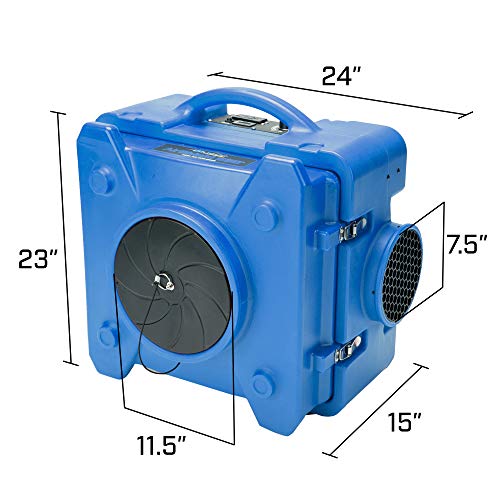 BlueDri 4 Pack BD-AS-550-BL Air ScrubberVIP Shopper