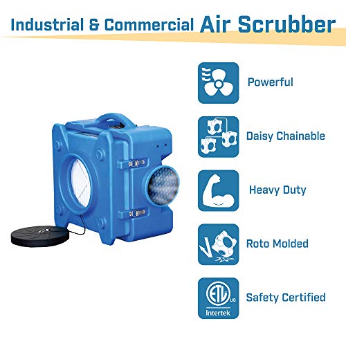 BlueDri 4 Pack BD-AS-550-BL Air ScrubberVIP Shopper