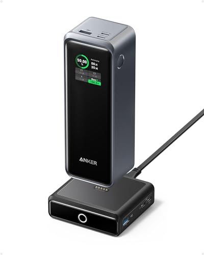 Anker Prime 27,650mAh Power Bank with 100W Charging Base