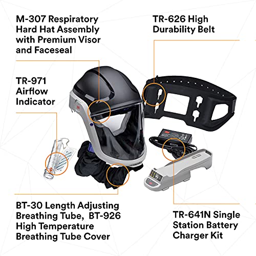 3M Versaflo PAPR Respirator Kit for Heavy Industry