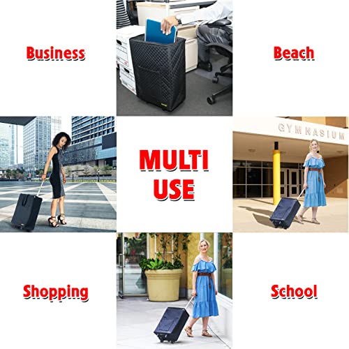 dbest products Women Teacher Smart Cart - Black