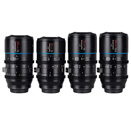 SIRUI Mars Anamorphic Lens Set, MFT Kit- 4 Lenses