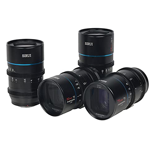 SIRUI Mars Anamorphic Lens Set, MFT Kit- 4 Lenses