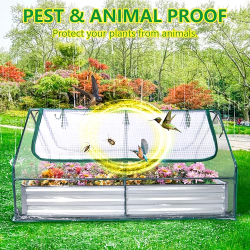 Galvanized 6x3x1Ft Self Watering Garden Bed Kit