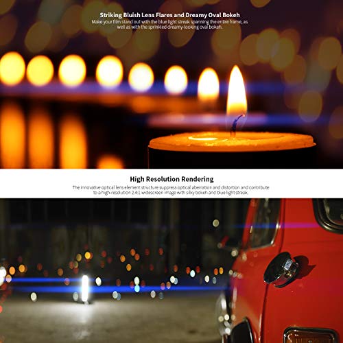 SIRUI 24mm Anamorphic Lens for APS-C E-Mount Cameras