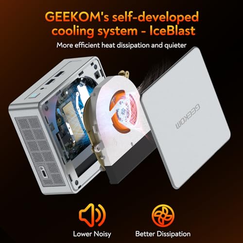 AE8 AI Mini PC, Ryzen 9, 32GB RAM, 1TB SSD