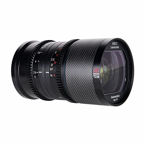 SIRUI Saturn Carbon Fiber Anamorphic Cine Lens (E Mount)