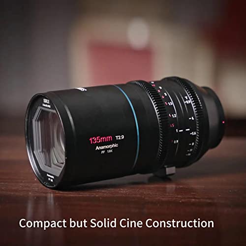 135mm T2.9 Anamorphic Lens for VIP Smart Shopper