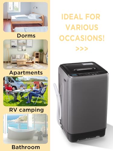 Krib Bling Full-Automatic Washing Machine with LED Display