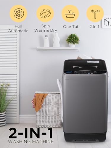 Krib Bling Full-Automatic Washing Machine with LED Display