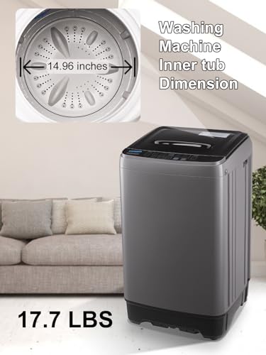 Krib Bling Full-Automatic Washing Machine with LED Display
