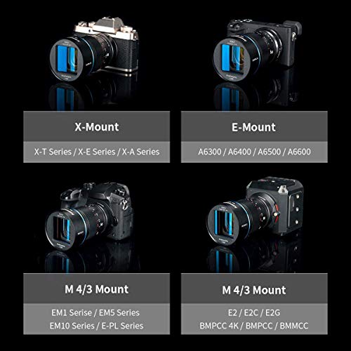 SIRUI 50mm F1.8 Anamorphic Lens for E Mount