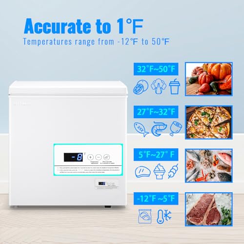 DEMUlLER 5.0 CU.FT Ultra-low Temp Chest Freezer