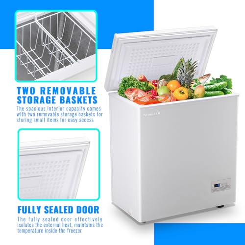 DEMUlLER 5.0 CU.FT Ultra-low Temp Chest Freezer